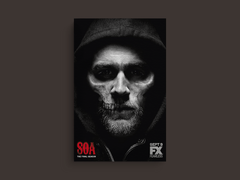 Sons of Anarchy Canvas Print | Jax Teller | TV Show Design | SOA Wall Art