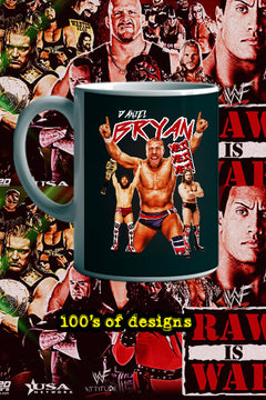 DANIEL BRYAN 11oz Mug | WWE Wrestling Star Image Mug Design