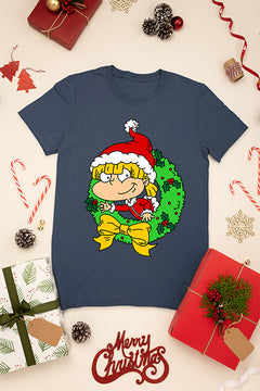 KIDS UGLY Angelica's Christmas Chaos Tee | Rugrats Angelica | Kids Christmas U