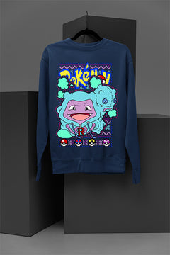 UGLY Koffing Christmas Cheer Sweatshirt | Vintage Kanto Villain | Retro Team Rocket Style