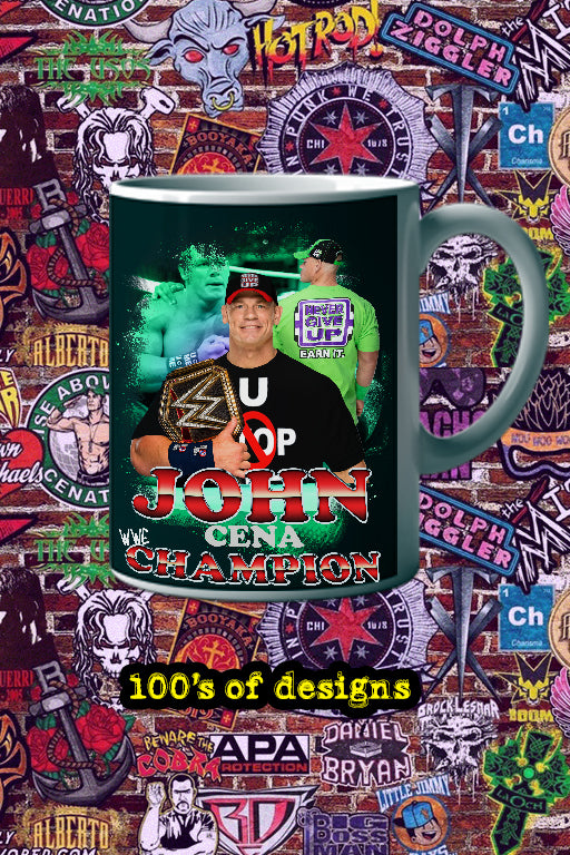 John Cena 11oz Mug | Pro Wrestling | John Cena Image Mug