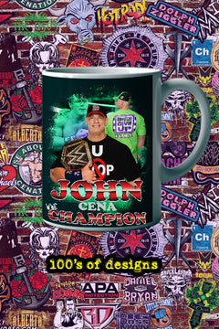 John Cena 11oz Mug | Pro Wrestling | John Cena Image Mug
