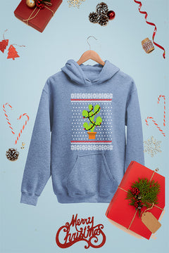 KIDS UGLY Christmas Cactus Hoodie | Festive Kids Christmas Ugly Sweater