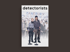 Detectorists Canvas Print Mackenzie Crook | Toby Jones | TV Show Detectorists Design