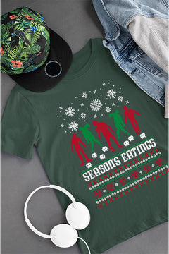 KIDS UGLY "Zombies Seasons Eating" | Kids Christmas Ugly Design | Zombies Seasons