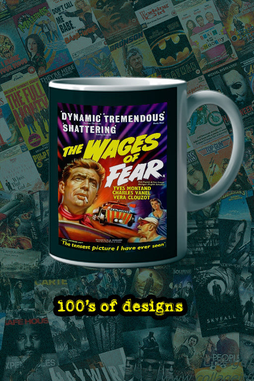 The Wages of Fear 11oz Mug | Film Memorabilia | The Wages of Fear | Lead Actor Name