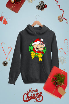 KIDS UGLY: Lil DeVille Retro Christmas Hoodie | Rugrats Lil from the