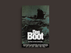 Das Boot Canvas Print | TV Show Design | Jurgen Prochnow