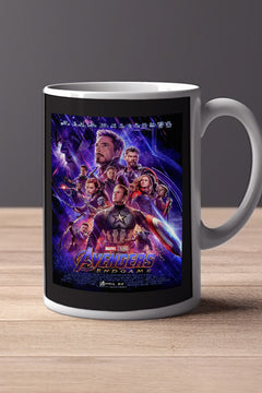 Avengers Endgame 11oz Mug Iron Man Robert Downey Jr Film Memorabilia | Collector's Gift Idea