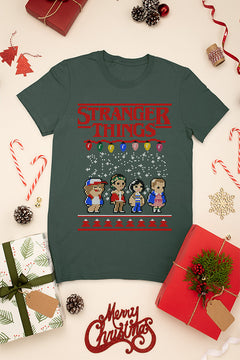 UGLY Upside Down Christmas | Stranger Things Holiday Shirt | Retro 80s Ugly Design |