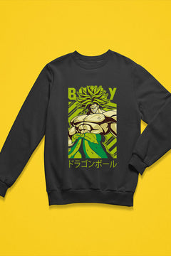 Broly | Dragon Ball Z | Saiyan Power | Legendary Super Saiyan Sweatshirt