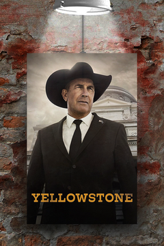 Yellowstone Kevin Costner Gloss Poster | TV Show Fan Art | Home Decor | Modern Design