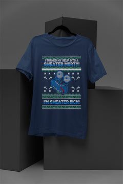 UGLY Dimensional Rick Christmas T-Shirt | Rick and Morty | Portal Adventures | Interdimensional