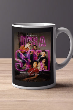 It's a Sin 11oz Mug | TV Show Merchandise | LGBTQ+ | It's a Sin Design | Olly Alexander