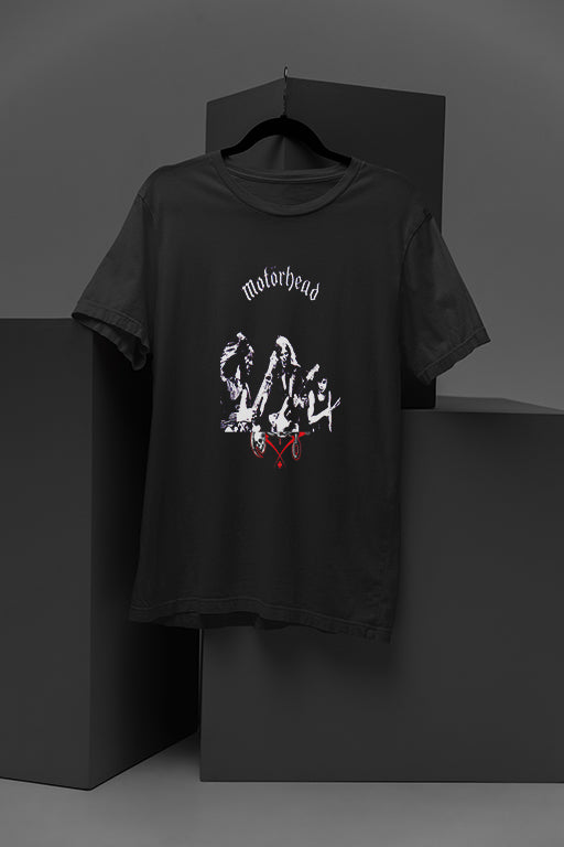 Motorhead Rock Band | Vintage Rock Tee | 80s Rock Fashion | Iconic Motorhead Style | Retro Band Shirt