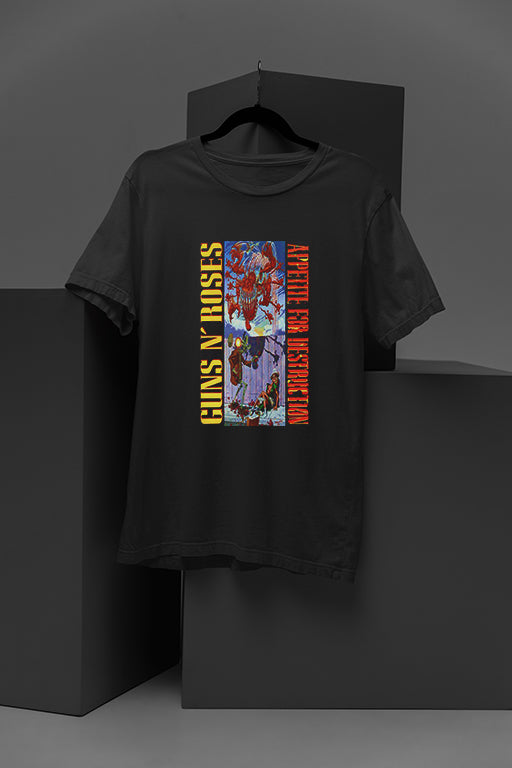 Guns N' Roses | Band Tee | Vintage Rock 'n' Roll | 80s Glam Metal | Axl Rose | Slash | Hard Rock Apparel