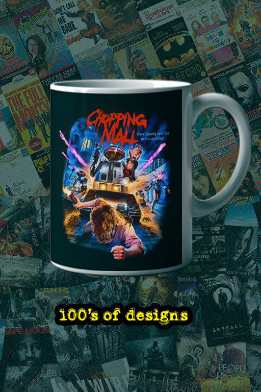 Halloween | Chopping Mall | 11oz Mug - Horror Film Merchandise | Movie Poster Design