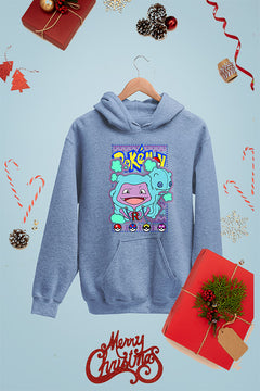 KIDS UGLY Koffing from Pokemon Christmas Hoodie | Vintage 90s Era |