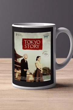 Tokyo Story 11oz Mug | Film Memorabilia | Tokyo Story Design | Lead Actors Name