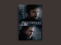 Prisoners Canvas Print | Hugh Jackman & Jake Gyllenhaal | Film Poster Design | Movie Memorabilia | Wall Art Decoration | Unique Gift Item