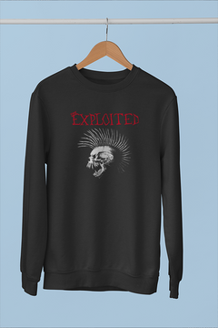 The Exploited Wild Generation Band Sweatshirt | UK Punk | 80s Punk Rock | Anarchy in the UK | Mohawks and Safety Pins | Punk Fashion | Rebellion Attire