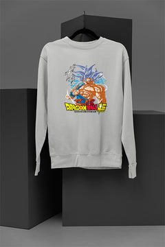 "Goku Super Saiyan Power Unleashed | Dragon Ball Z Anime Sweatshirt | Epic Saiyan Battle"