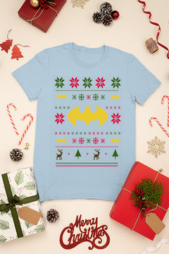 KIDS UGLY: Batman's Retro Gotham Christmas | Kids Christmas Ugly Sweater | Vintage