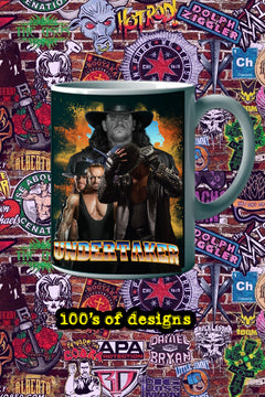 UNDERTAKER 11oz Mug | Pro Wrestling Gift | WWE Legend | Collector's Item | Wrestling Fan | Sports Memorabilia | Vintage Design