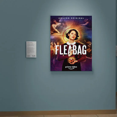 Fleabag Canvas Print featuring Phoebe Waller-Bridge | TV Show Wall Art Decor | Fleabag Fan Gift | Wall Hanging Poster - Etsy Shopify SEO