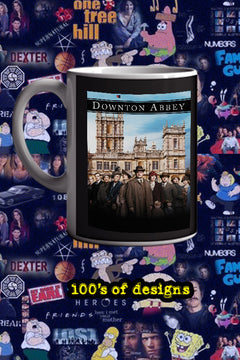 Downton Abbey 11oz Mug | TV Show Gift | Downton Abbey Poster Design | Actress Name Mug