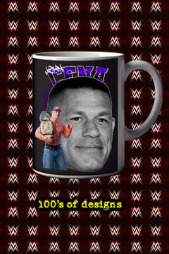 JOHN CENA 11oz Mug | Pro Wrestling Champion Design | Collectible Gift