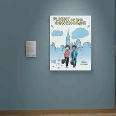 Flight of the Conchords Canvas Print | Jemaine Clement Design