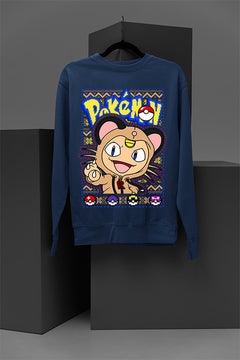 UGLY Meowth Monstrosity | Christmas Ugly Design | Team Rocket Cat | Retro