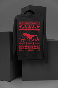 UGLY Christmas T-Rex | Dino-mite Holiday Fun | T-Rex Xmas Swe