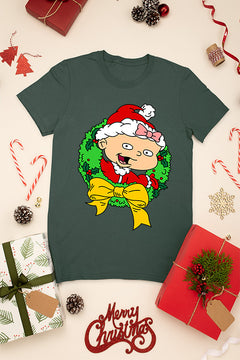 UGLY Retro Rugrats Lil Christmas T-Shirt | 90s Cartoon | Holiday Ugly Design |