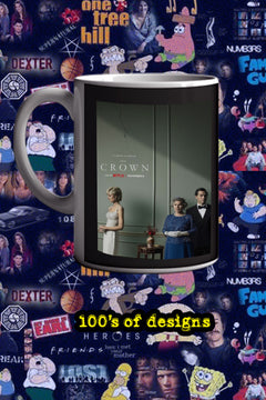 The Crown 11oz Mug featuring Olivia Colman | TV Show Memorabilia | Royal Family Gift