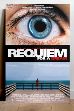 Requiem for a Dream | Jared Leto Gloss Poster | Film Art Print | Movie Memorabilia | Unique Design | Wall Decor