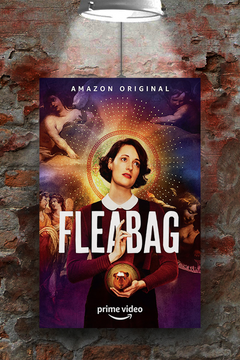 Fleabag Phoebe Waller-Bridge Premium Gloss Poster | TV Show Wall Art Print | Unique Fleabag Design Decor | Gifts for Fleabag Fans