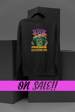 John Cena | WWE Champion Sweatshirt | Attitude Era Legend | Wrestling Fan Apparel | WWE Superstar