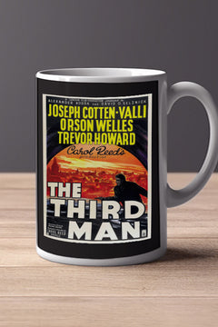 The Third Man 11oz Mug | Film Memorabilia Design | Orson Welles Mug