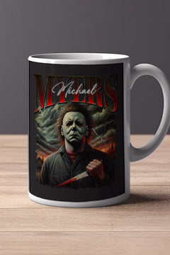 Halloween Michael Myers 11oz Mug | Horror Film Design | Scary Movie Drinkware | Halloween Gift | Horror Fan Collectible