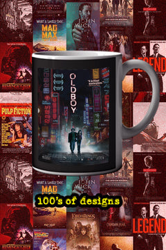 Oldboy 11oz Mug Poster Film Memorabilia Oldboy Design | Film Memorabilia Mug | Choi Min-sik Mug