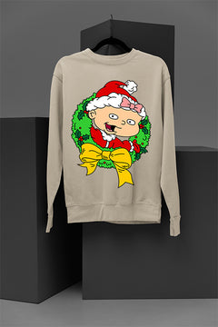 UGLY Retro Rugrats Lil Christmas Sweatshirt | 90s Cartoon | Holiday Ugly Design