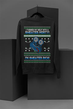 UGLY Dimensional Rick Christmas Sweatshirt | Rick and Morty | Portal Adventures | Interdimensional