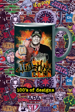 JOHN CENA 11oz Mug | Pro Wrestling Superstar JOHN CENA Image Mug