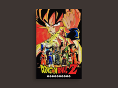 Dragon Ball Z Canvas Print Goku | Anime Wall Art Decor Vegeta | TV Show Poster Trunks - SEO Optimized for Etsy & Shopify