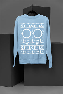 UGLY Festive Harry Potter Christmas Sweatshirt | Wizarding World Holiday Sweater | Magical Xmas