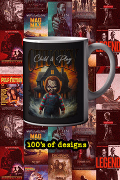 Halloween Chucky 11oz Mug | Horror Film | Chucky Design | Halloween Decor | Scary Movie Mug
