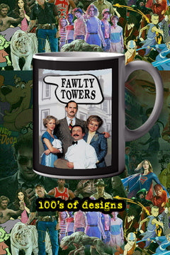 Fawlty Towers 11oz Mug | Fawlty Towers Poster Design | John Cleese Gift | TV Show Fan Mug