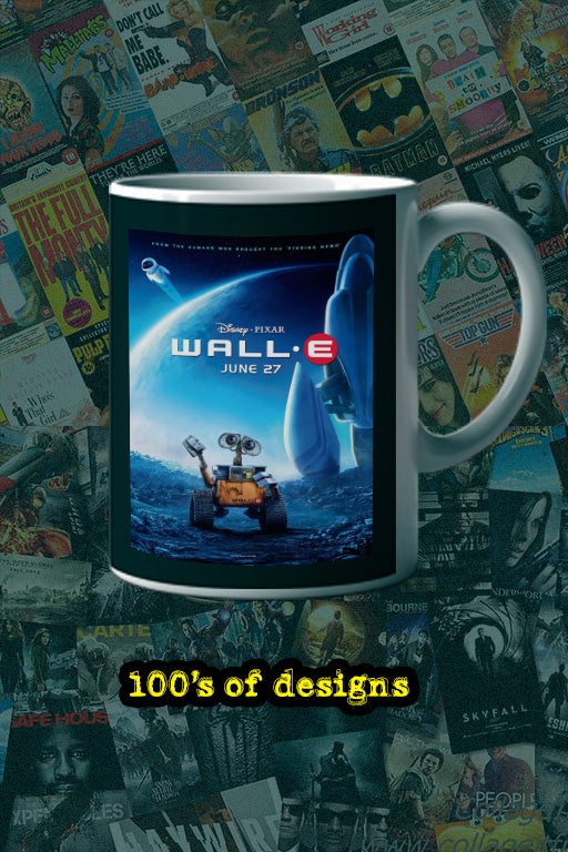 Wall-E 11oz Mug | Film Memorabilia | Wall-E Design | Eva & Wall-E Mug